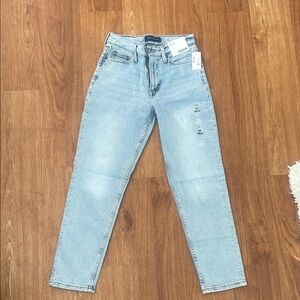 Aeropostale straight mom jeans